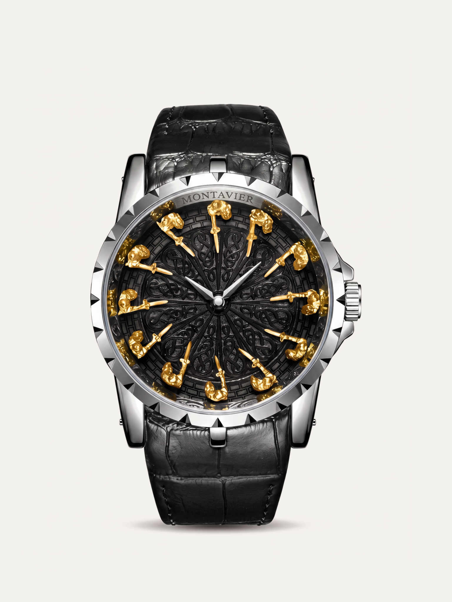 Montavier Knights silver gold black
