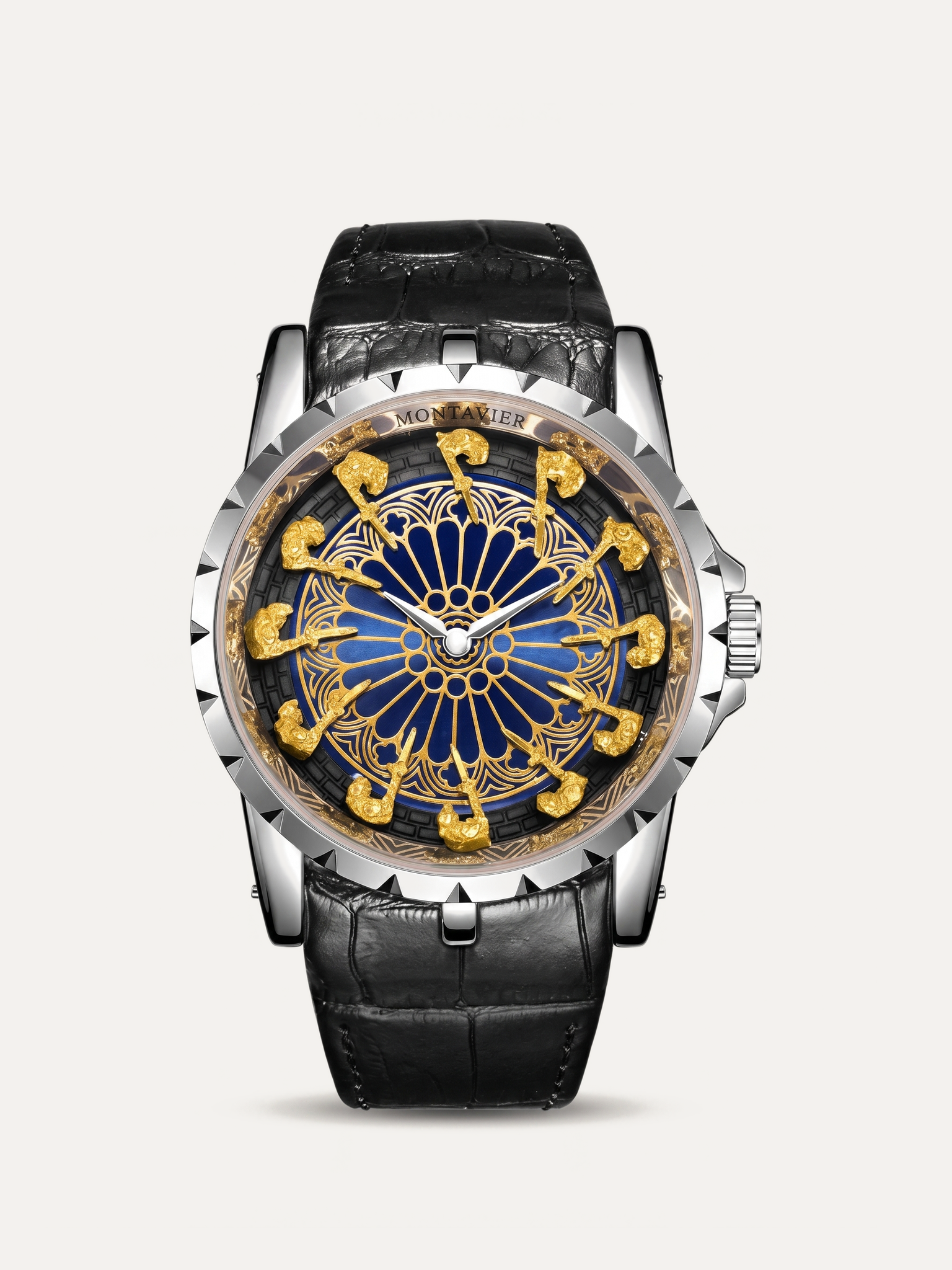 Montavier Knights silver gold blue