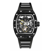 Black carbon fiber