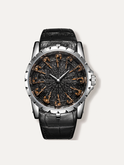 Montavier Knights silver rose black
